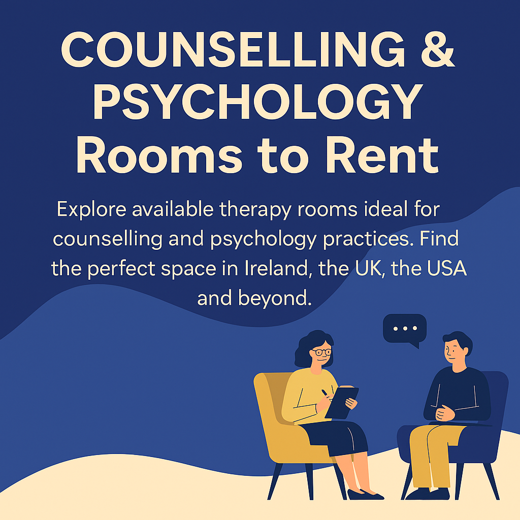 Counselling & Psychology Rooms to Rent