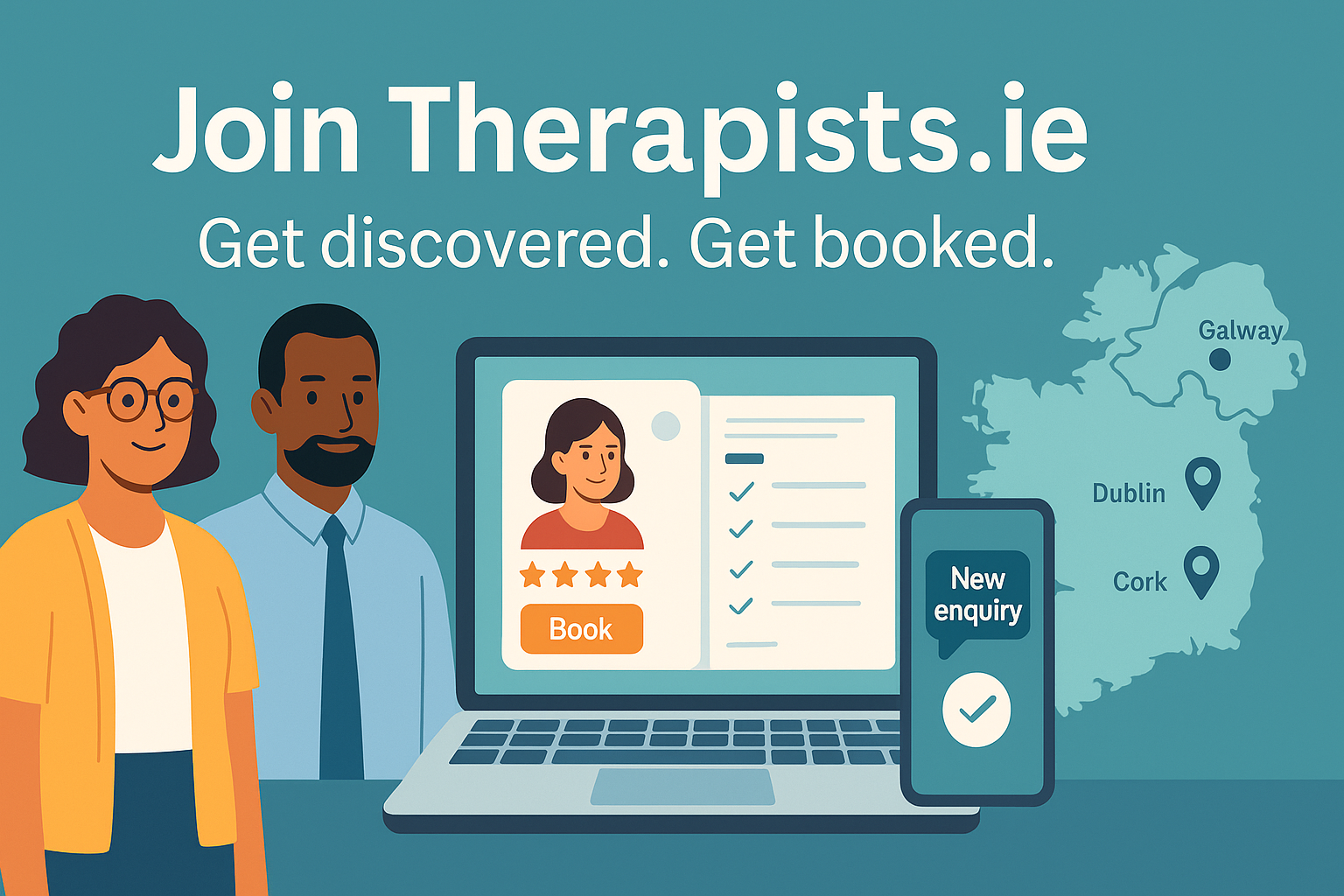 Become Part of Ireland’s Leading Therapy Directory — Get More Clients with Therapists.ie