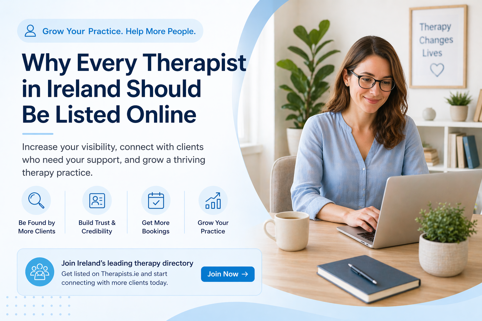 Why Every Therapist in Ireland Should Be Listed Online 
