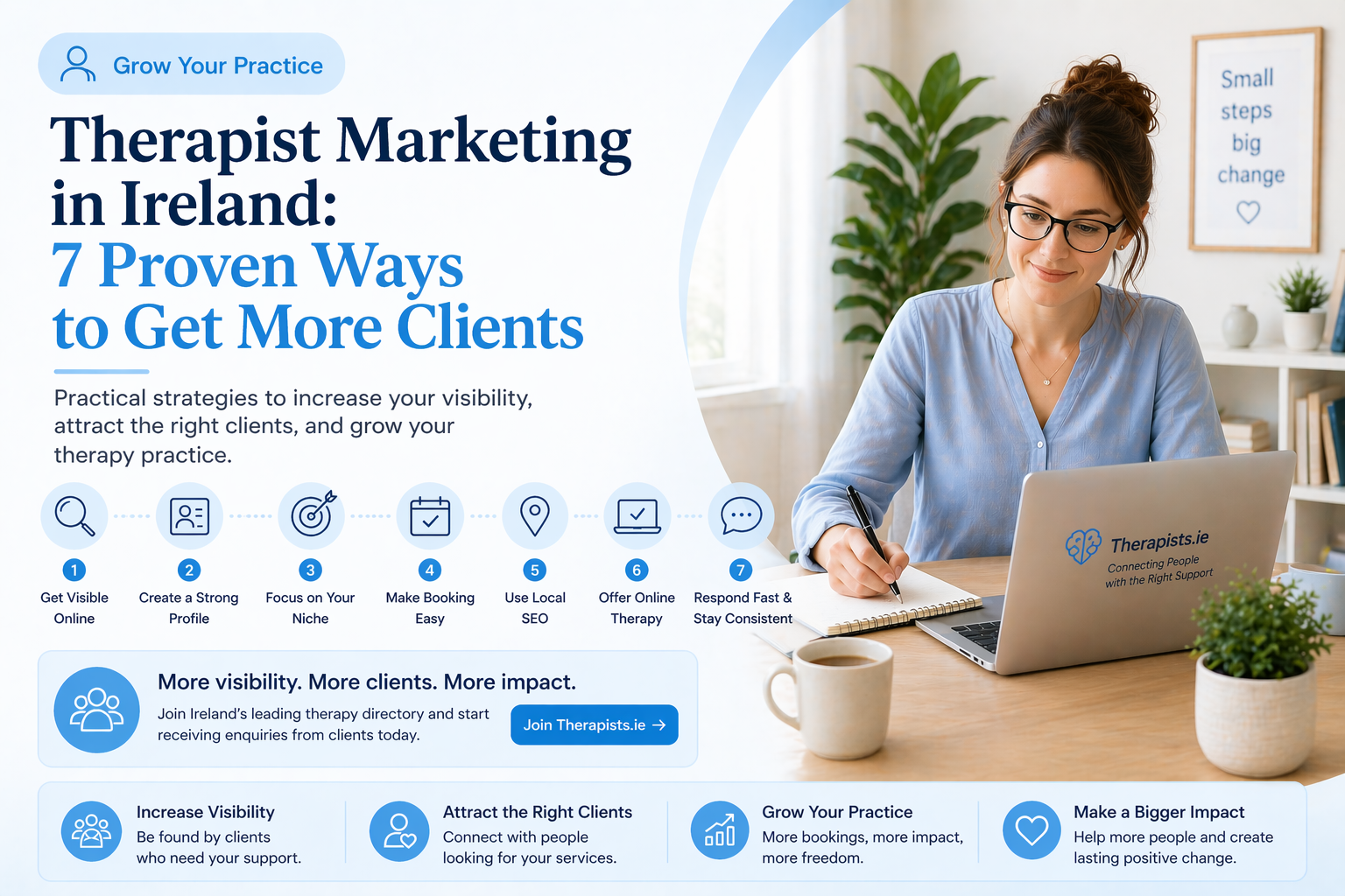 Therapist Marketing in Ireland: 7 Proven Ways to Get More Clients