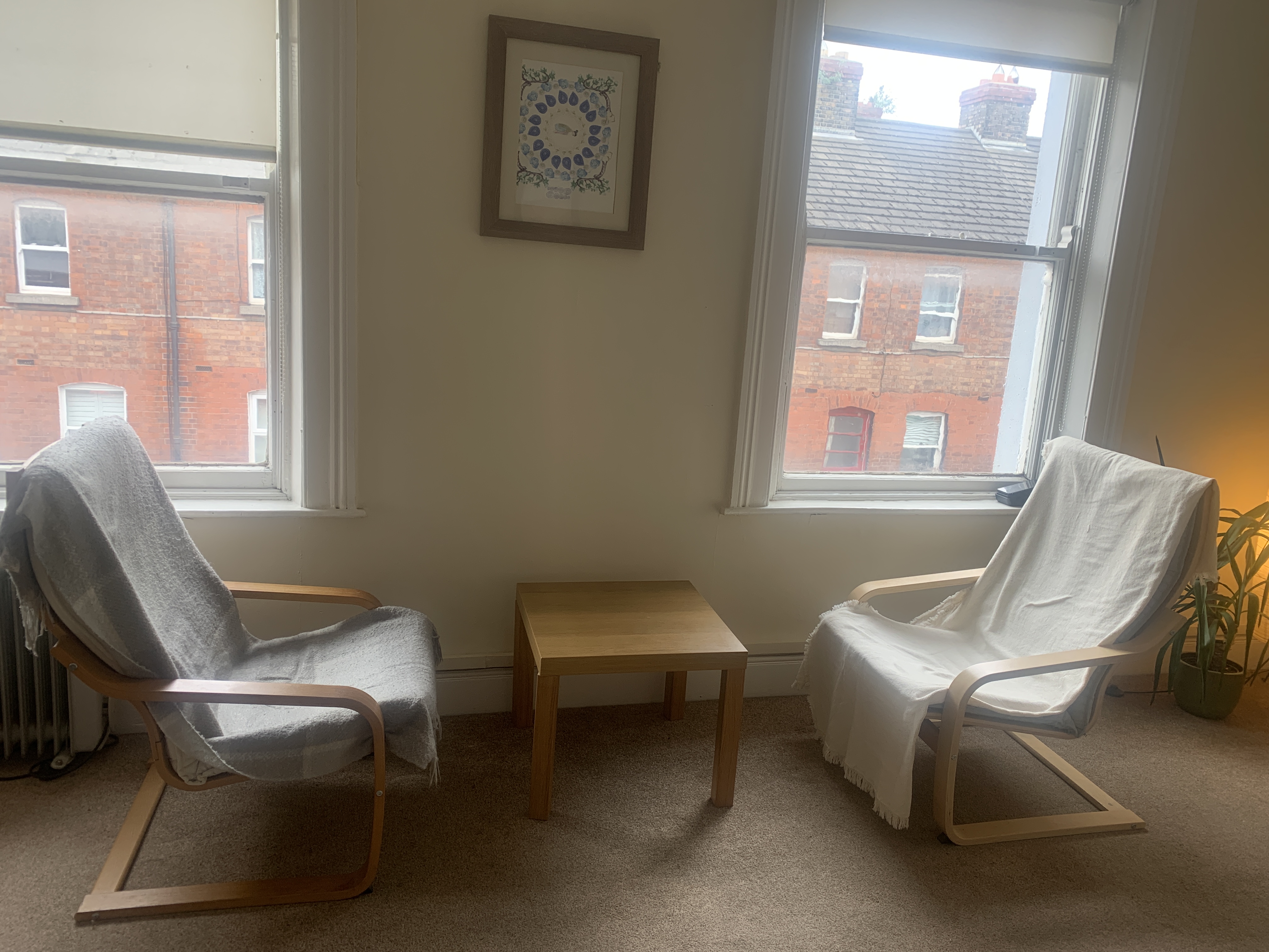 Bright, spacious therapy room for rent in Dun Laoghaire