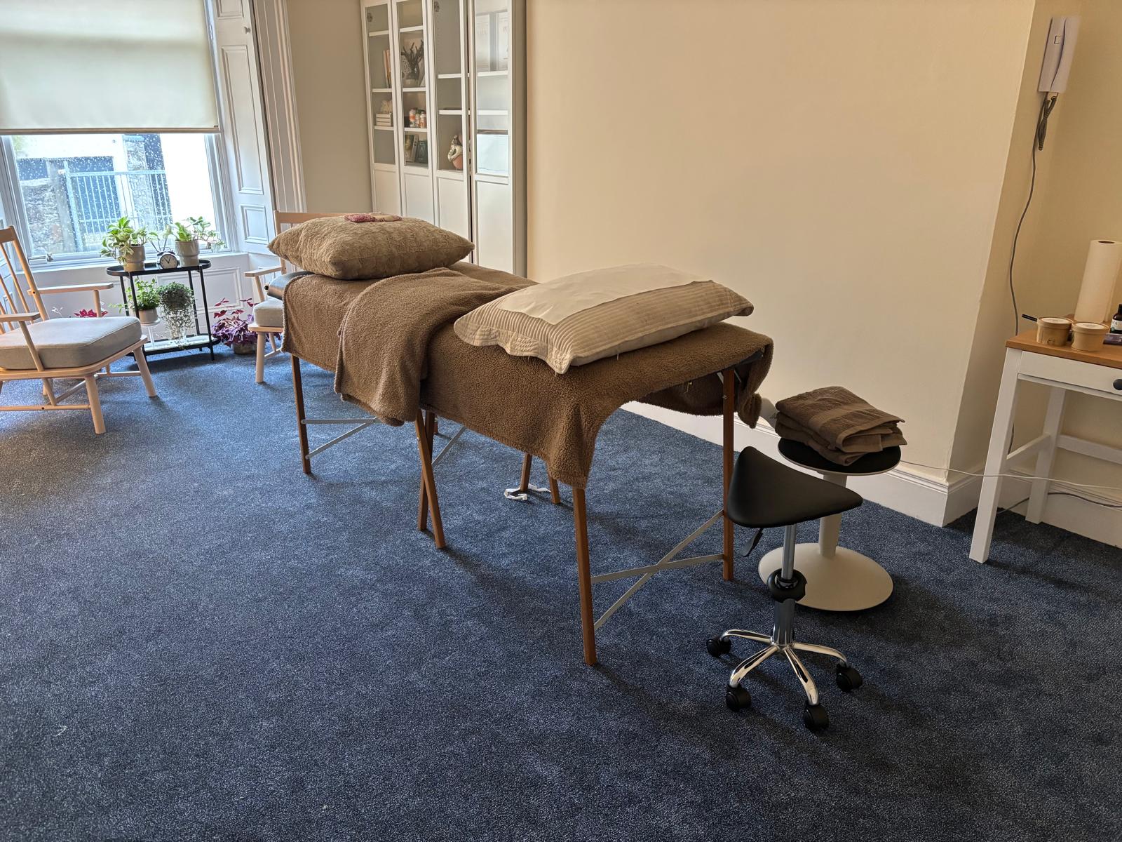 Treatment room in South Dublin near the sea