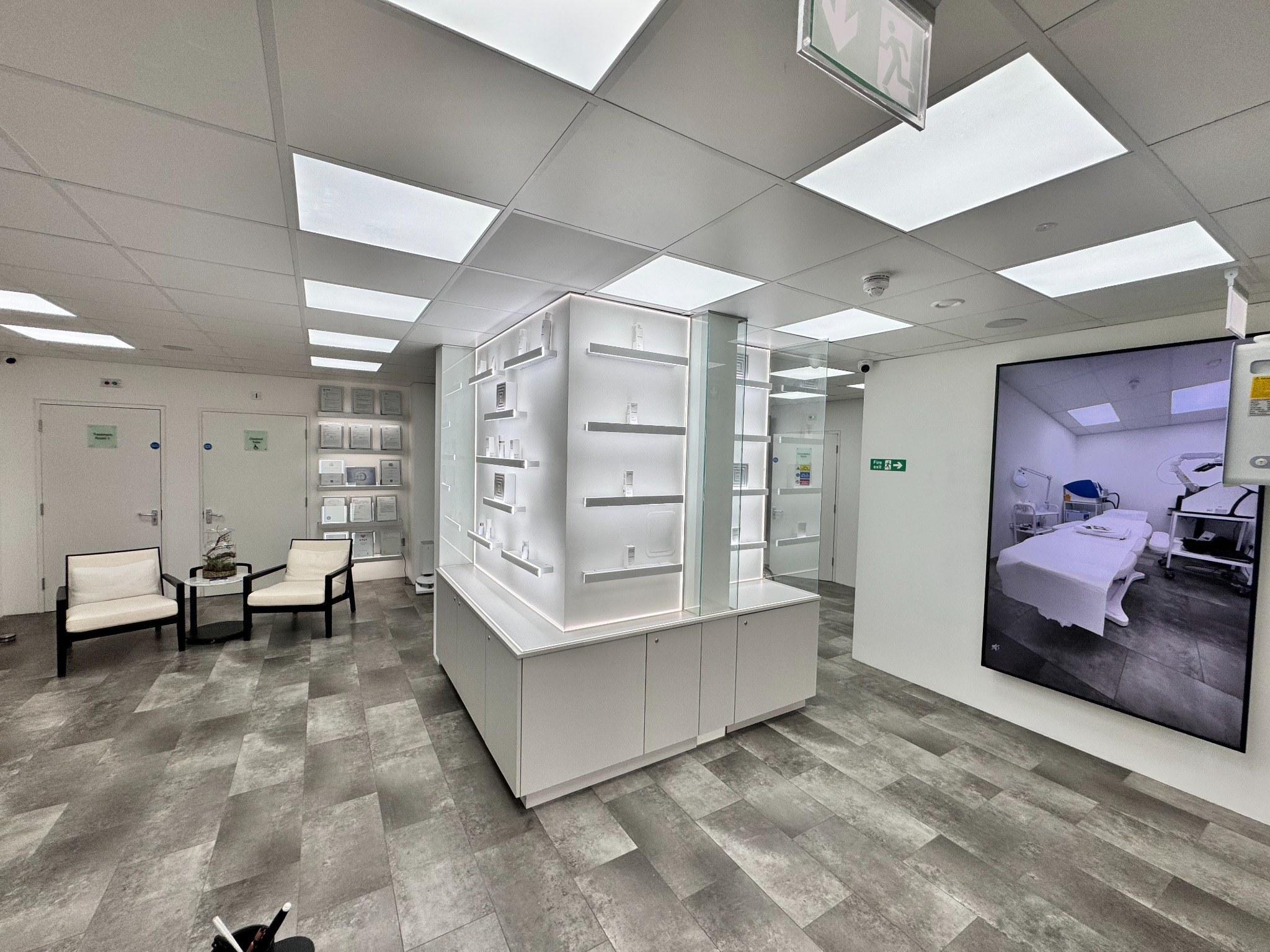 Premium clinical treatment rooms in London